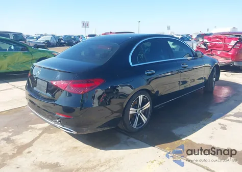 2022 Mercedes-Benz C 300 Sedan из США, поврежденный, VIN W1KAF4GB4NR016261